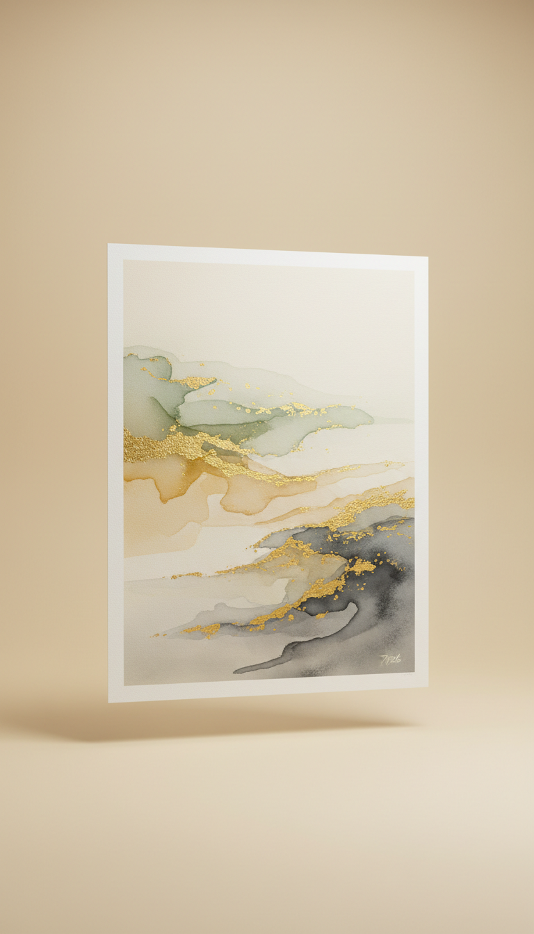 Golden Mist limited-edition print