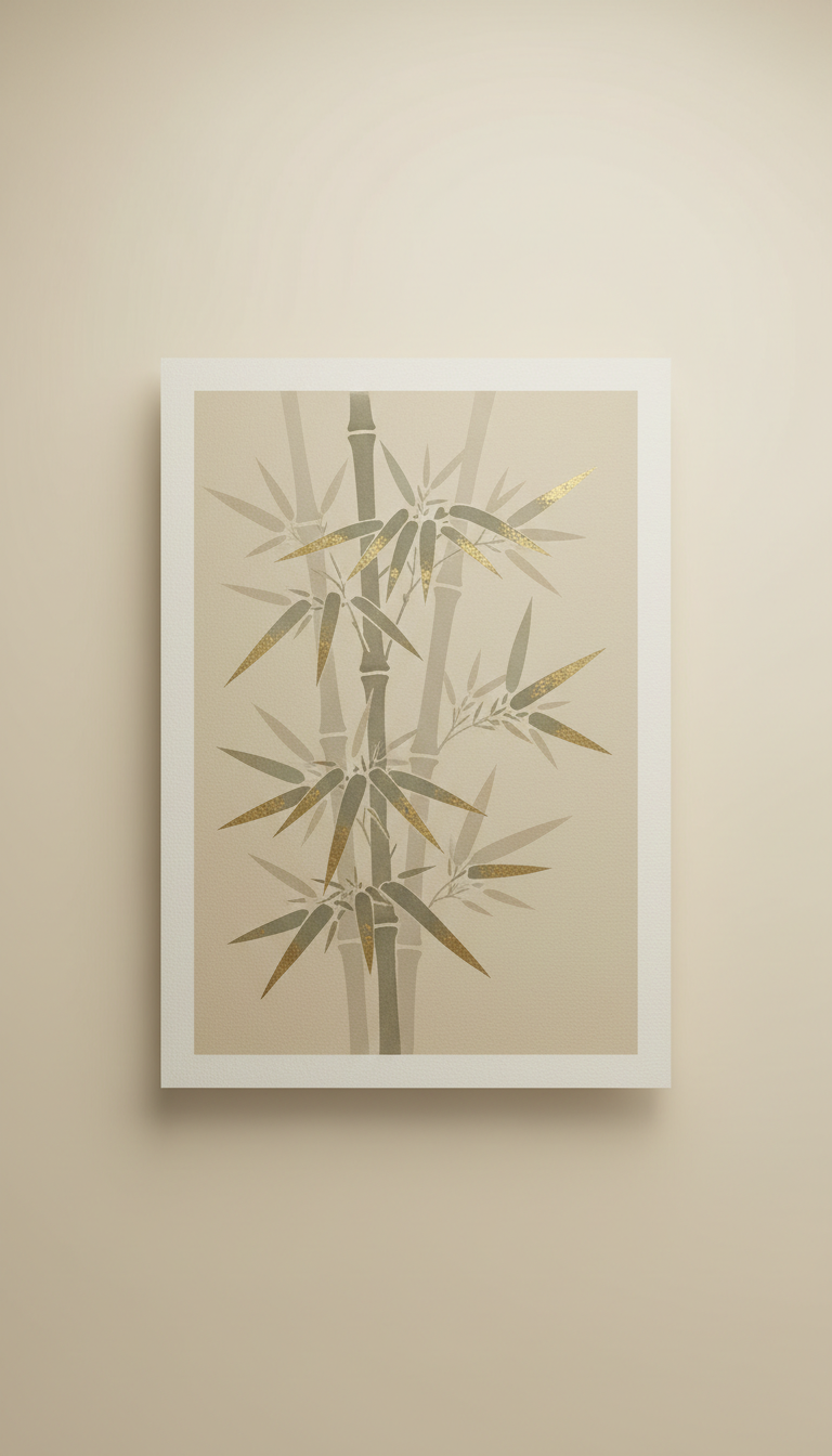 Bamboo Reverie archival print